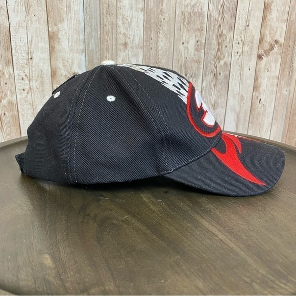 Dale Earnhardt 3 Strapback Flames Checkered Cap - Picture 3 of 8